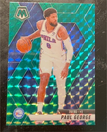 2024-25 Panini Mosaic #14 Paul George — front