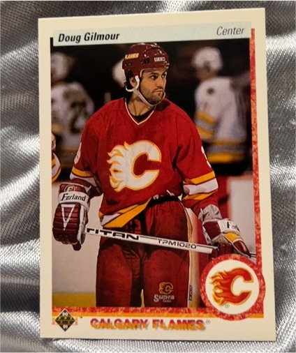 1990-91 Upper Deck #271 Doug Gilmour Calgary Flames — front