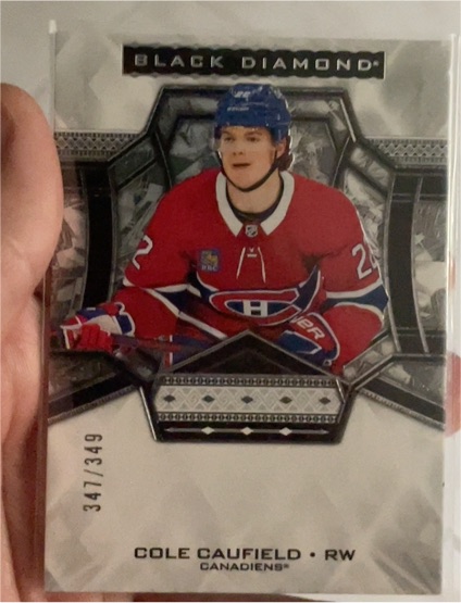 2024-25 Upper Deck Black Diamond #BDB-CC Cole Caufield — front