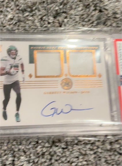 2022 Panini Encased #RSS-GW Garrett Wilson — front