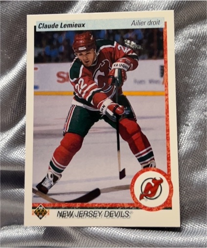 1990-91 Upper Deck #447 Claude Lemieux — front