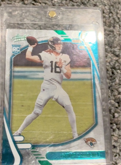 2021 Panini Absolute #101 Trevor Lawrence — front