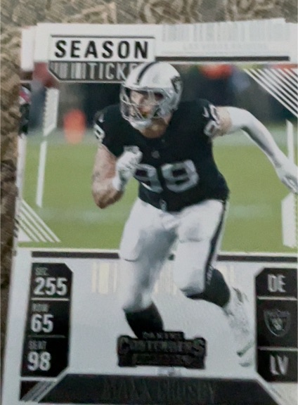 2024 Panini Contenders #52 Maxx Crosby — front
