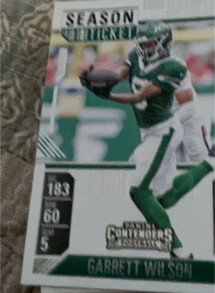 2024 Panini Contenders Season Ticket #183 Garrett Wilson — front