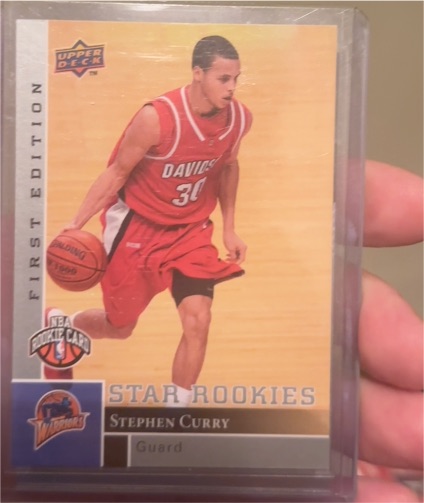 2009-10 Upper Deck #234 Stephen Curry — front