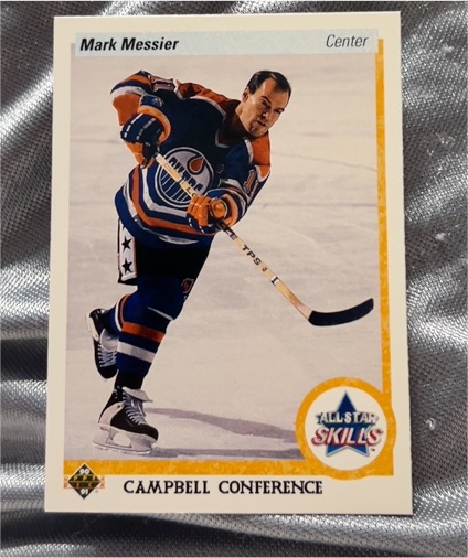1990-91 Upper Deck #494 Mark Messier — front