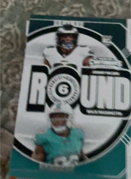 2024 Panini Contenders Round Numbers #20 Johnny Wilson Malik Washington — front