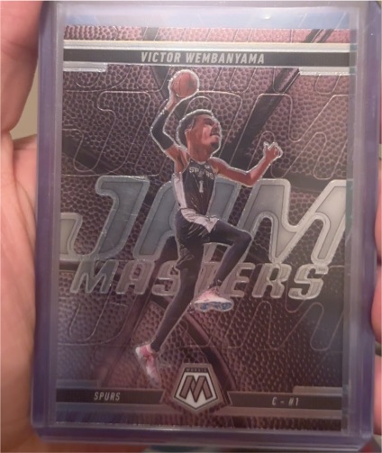 2024-25 Panini Mosaic #4 Victor Wembanyama Jam Masters — front