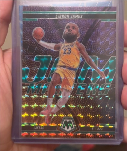 2024-25 Panini Mosaic #16 LeBron James — front