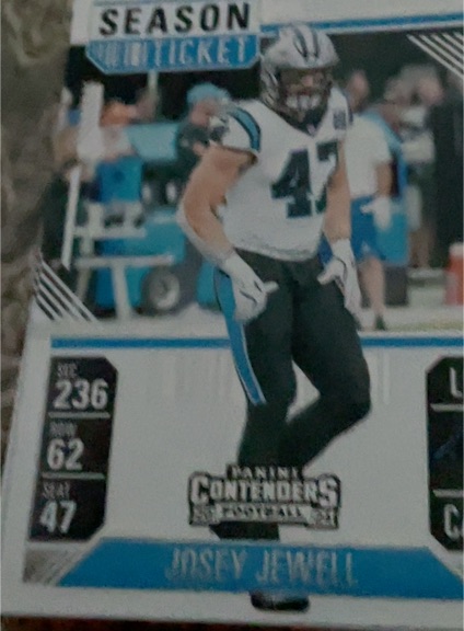 2024 Panini Contenders Season Ticket #236 Josey Jewell — front