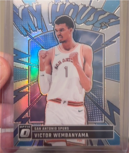 2024-25 Panini Donruss Optic #19 Victor Wembanyama My House — front