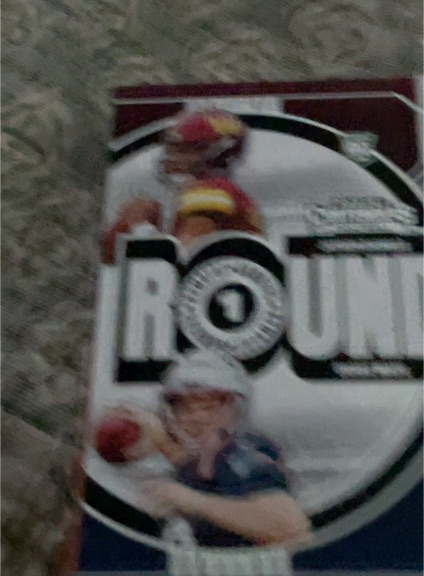 2024 Panini Contenders Round Numbers #1 Jayden Daniels / Drake Maye — front