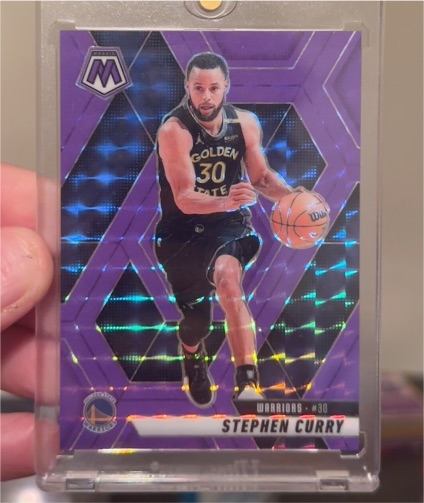 2024-25 Panini Mosaic #163 Stephen Curry — front