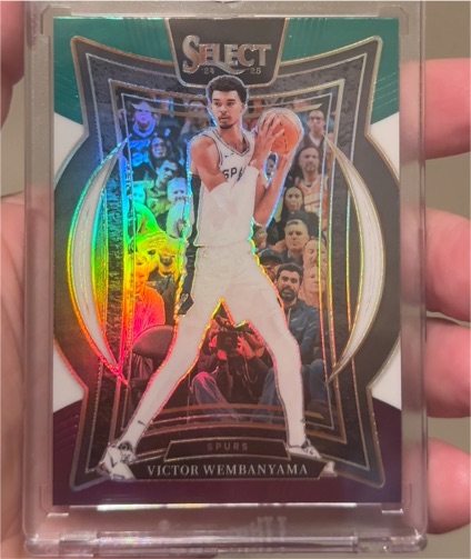 2024-25 Panini Select #9 Victor Wembanyama — front