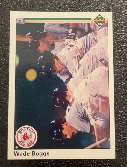 1990 Upper Deck #555 Wade Boggs — front