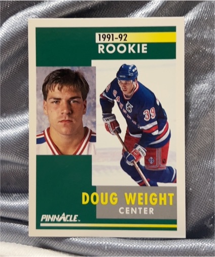 1991-92 Pinnacle #310 Doug Weight Rookie — front
