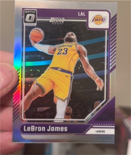 2024-25 Donruss Optic #148 LeBron James — front
