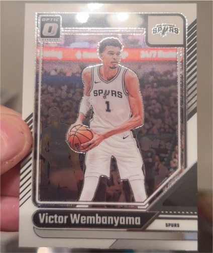 2024-25 Panini Donruss Optic #45 Victor Wembanyama — front