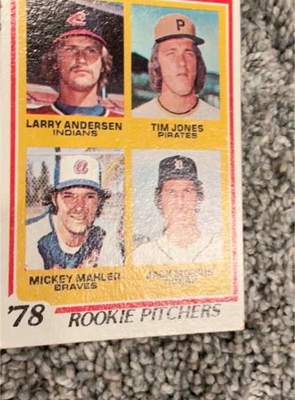 1978 Topps #703 Rookie Pitchers Jack Morris — front