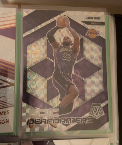 2024-25 Panini Mosaic #2 LeBron James — front