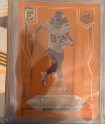2025 Donruss Elite #66 T.J. Hockenson — front