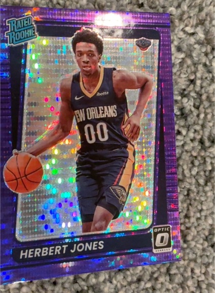 2021-22 Donruss Optic #157 Herbert Jones — front