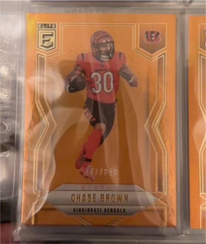 2024 Panini Donruss Elite #14 Chase Brown — front