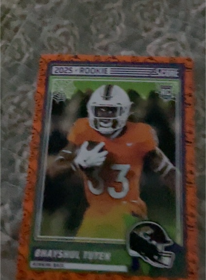 2025 Score #80 Bhayshul Tuten Rookie — front