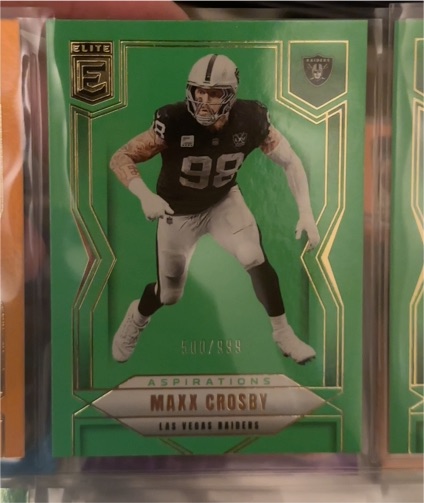 2025 Panini Donruss Elite #87 Maxx Crosby — front
