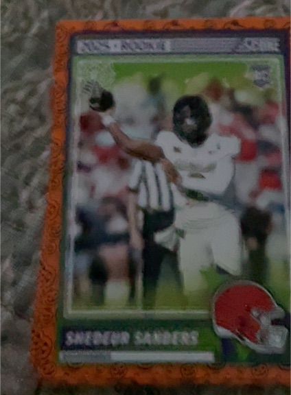 1995 Collect-A-Card Coca-Cola Series 4 #Shedeur Sanders — front