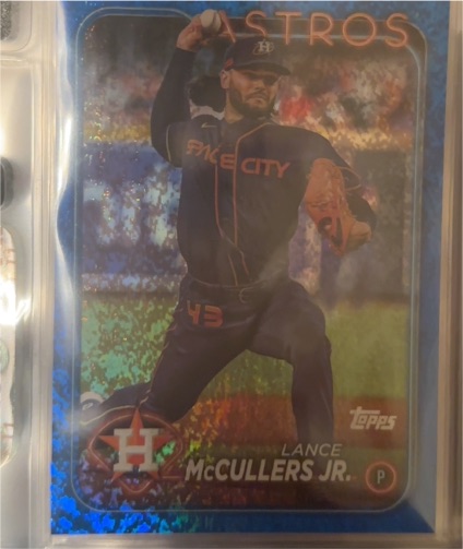2024 Topps Series 2 #588 Lance McCullers Jr. — front