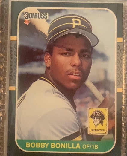 1987 Donruss #558 Bobby Bonilla — front