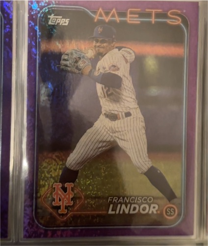 2024 Topps #650 Francisco Lindor — front