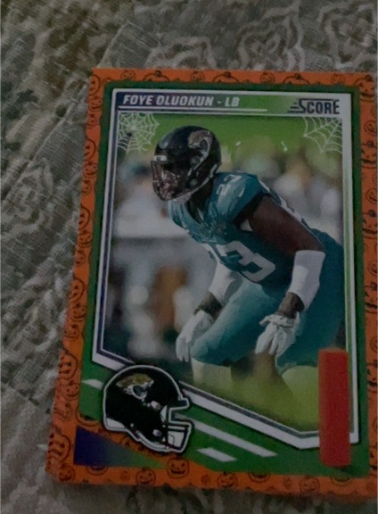 2025 Panini Score A Treat Foye Oluokun — front
