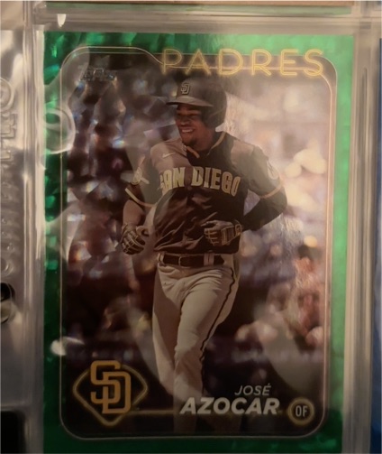 2024 Topps Series 2 #423 José Azocar — front