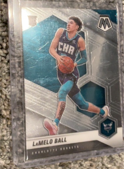 2020-21 Panini Mosaic #202 LaMelo Ball — front