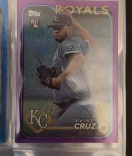 2024 Topps Series 2 #360 Steven Cruz — front