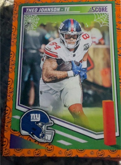 2025 Panini Score-A-Treat #192 Theo Johnson — front