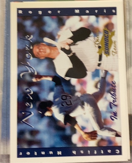 2001 Sunoco Dream Team #12 Roger Maris — front