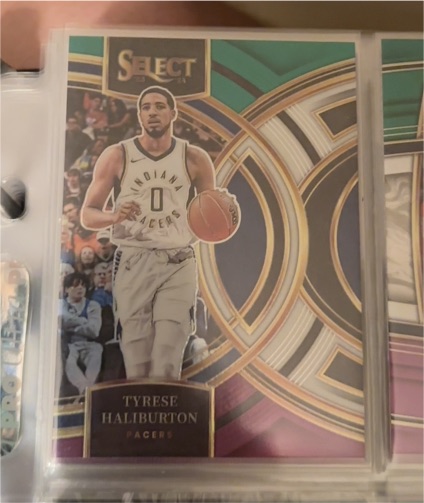 2023-24 Panini Select Premier Level Tyrese Haliburton — front