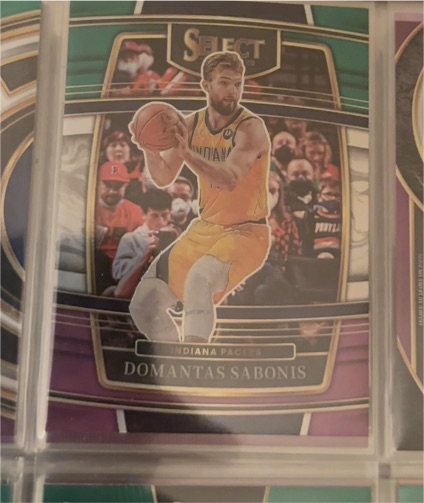 2021-22 Panini Select #73 Domantas Sabonis — front