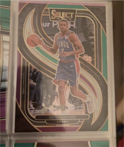 2024-25 Panini Select Premier Level #150 De'Aaron Fox — front