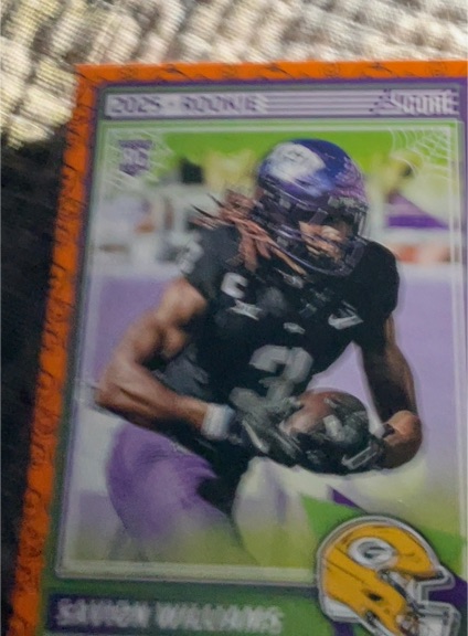 2025 Panini Score A Treat #54 Savion Williams — front