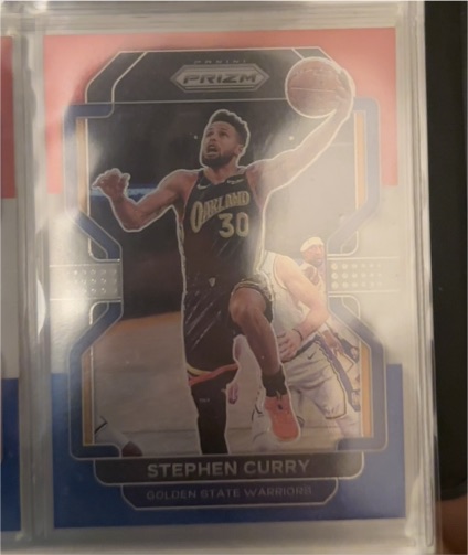2021-22 Panini Prizm #154 Stephen Curry — front
