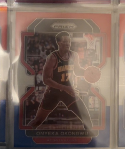 2021-22 Panini Prizm #75 Onyeka Okongwu — front