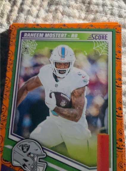 2025 Panini Score A Treat #160 Raheem Mostert — front