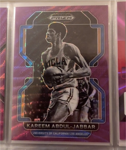 2022 Panini Prizm Draft Picks #30 Kareem Abdul-Jabbar — front
