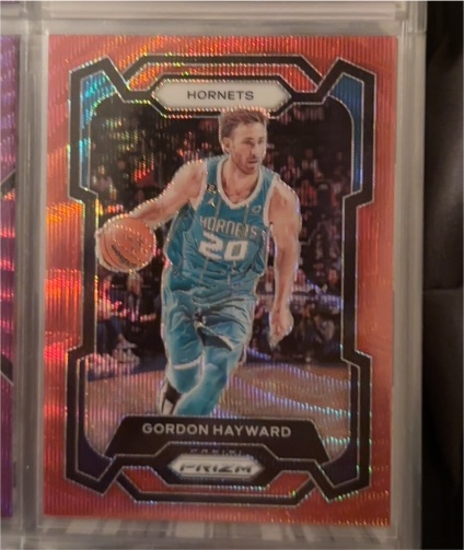 2023-24 Panini Prizm #251 Gordon Hayward — front
