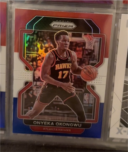 2021-22 Panini Prizm #75 Onyeka Okongwu — front