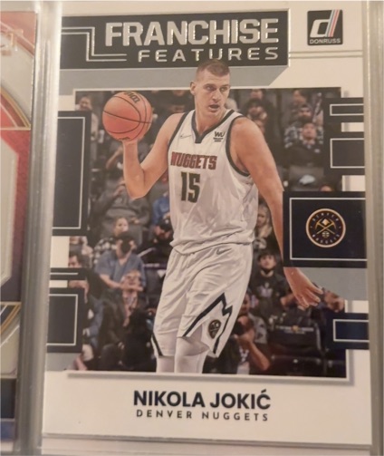2022-23 Donruss #16 Nikola Jokić Franchise Features — front